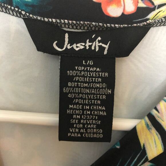 Justify Juniors Graphic Short Sleeve Size L - Picture 6 of 12